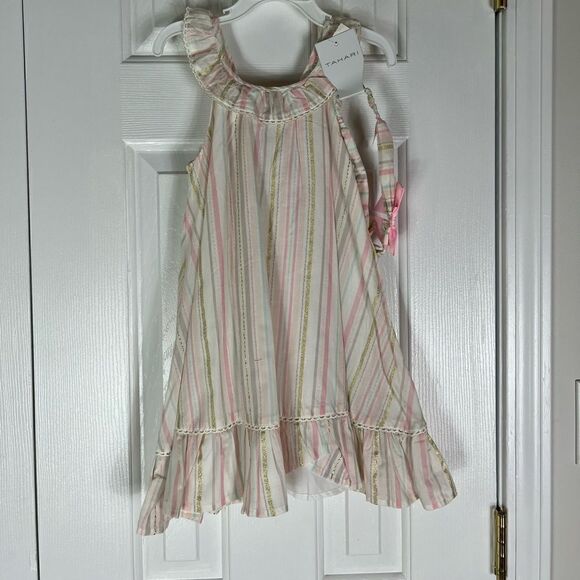 NWT Tahari 2pc Girls Dress Size 4t - Picture 1 of 3